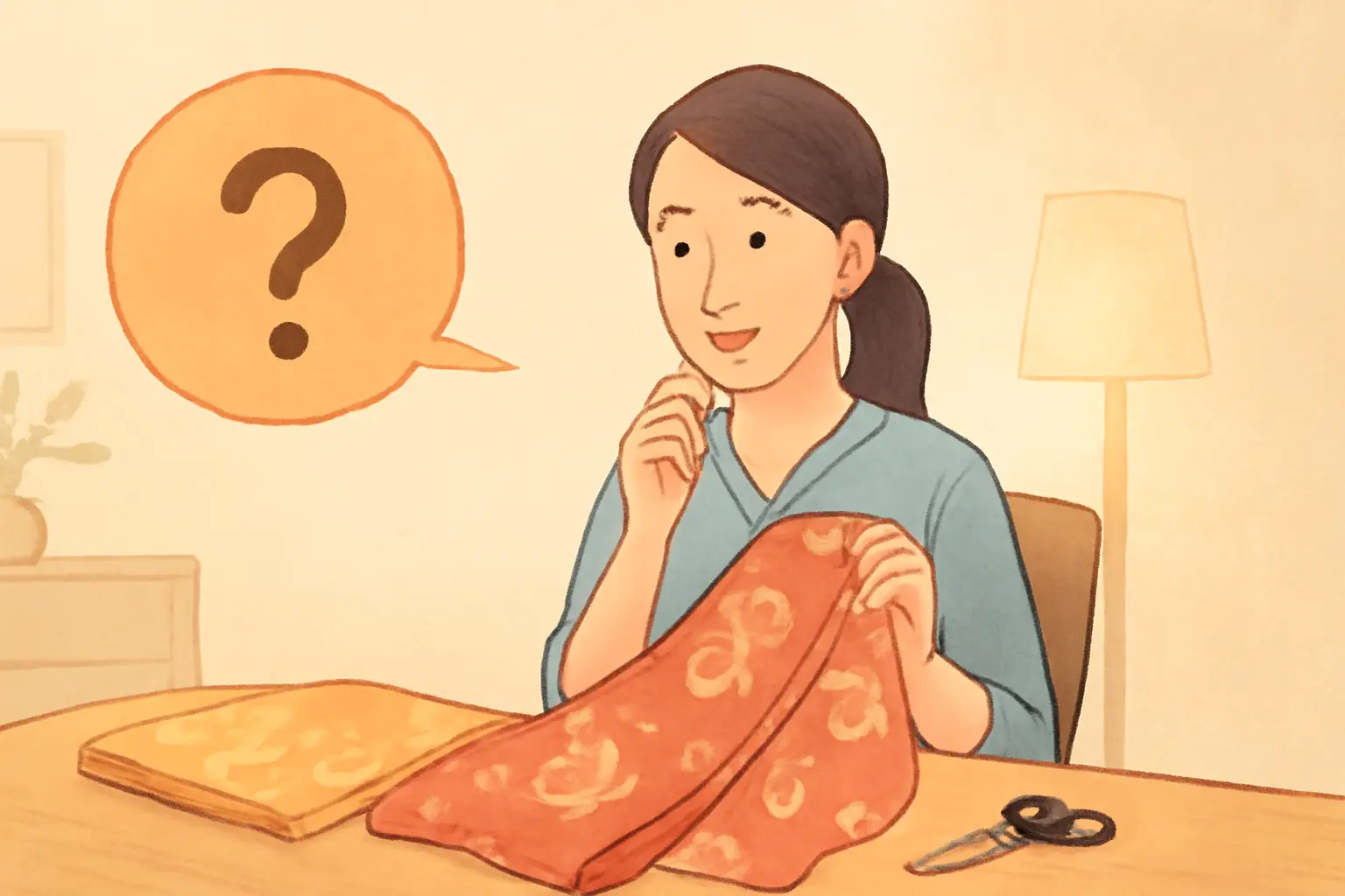 着物リメイクを自分でやるときのよくある質問
